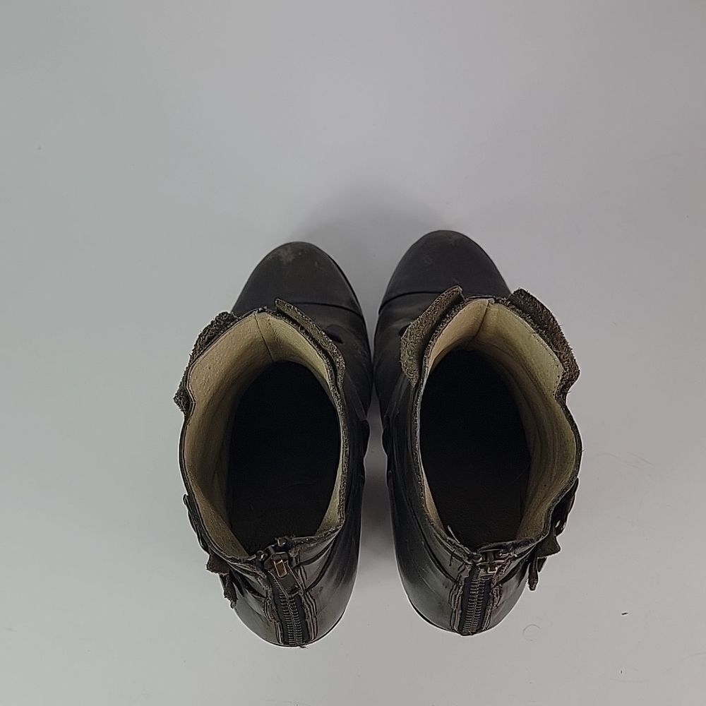 Freebird By Steven Malry Black Leather Women’s Booties - Picture 11 of 16